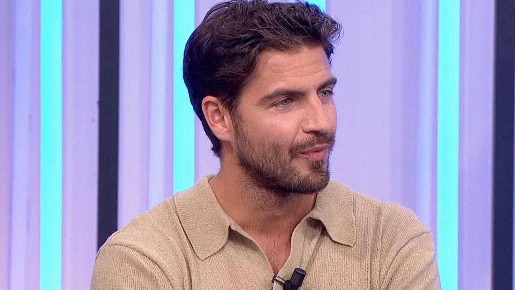 Maxi Iglesias, durante una entrevista en 'Y ahora, Sonsoles' en mayo de 2025.