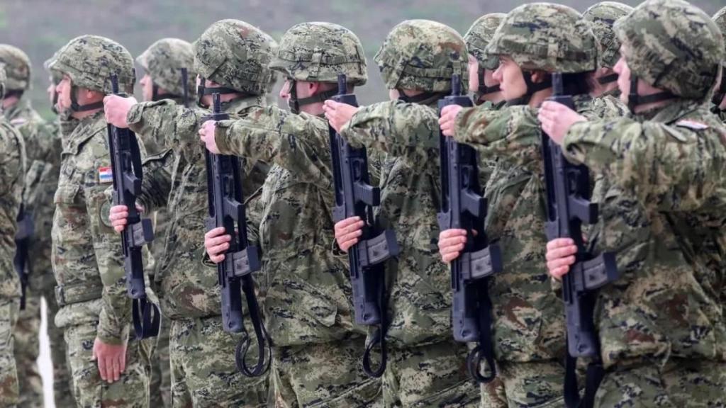Militares croatas.