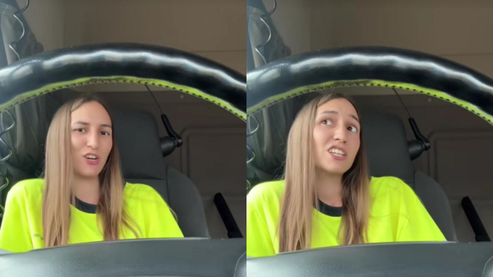 Anna Domingo explica por qué la fuerza física no es el único reto del trabajo de camionera.