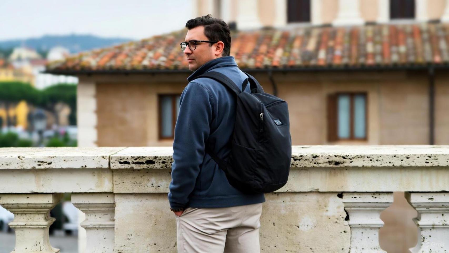 Pablo trabaja en remoto para una empresa catalana, lo que le permite mantener su salario anterior.