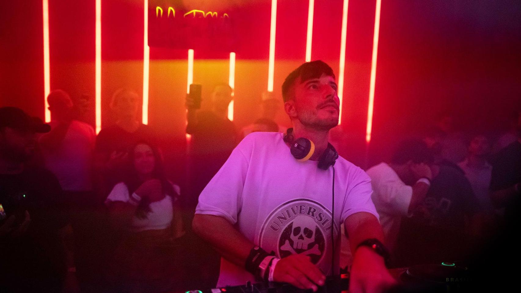 El DJ vigués Mario Vice.