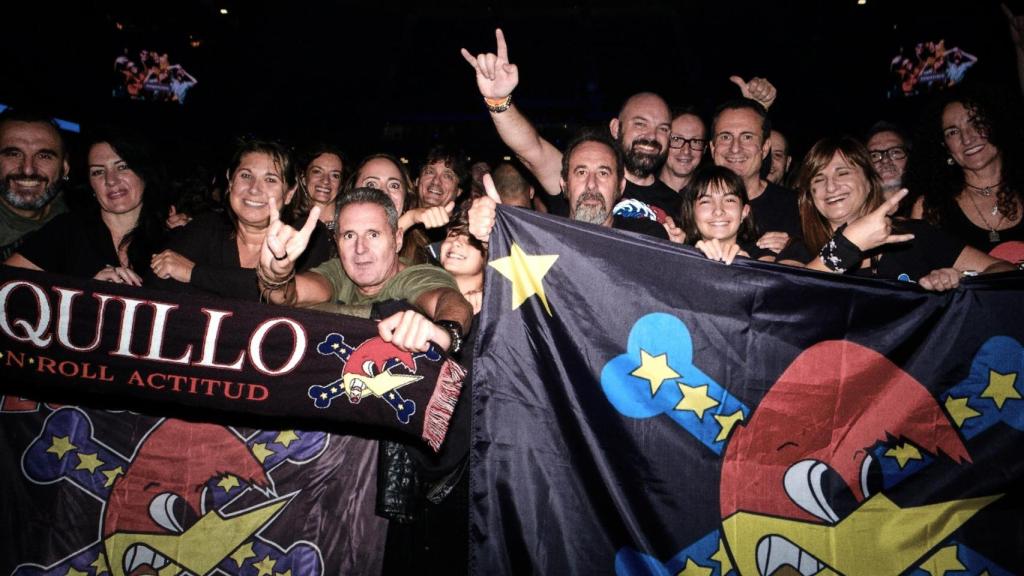 Público en el concierto de Loquillo, este viernes en Madrid.