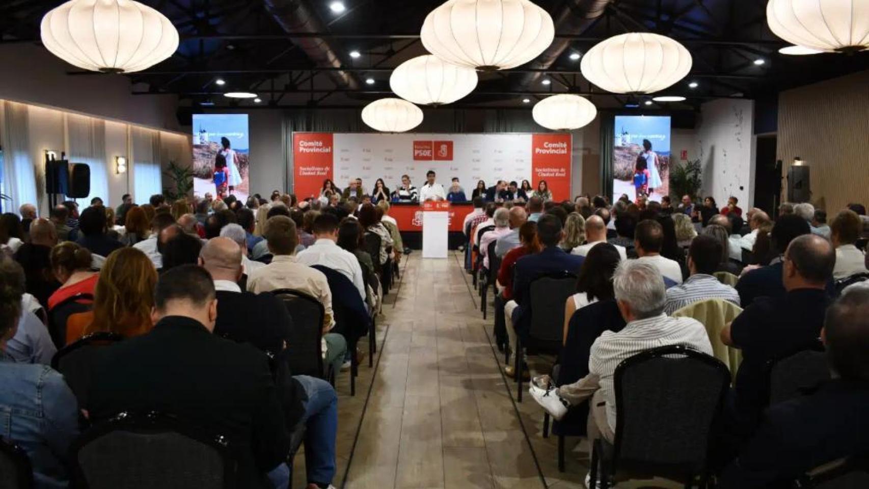 Comité Provincial del PSOE de Ciudad Real. Foto: PSOE.