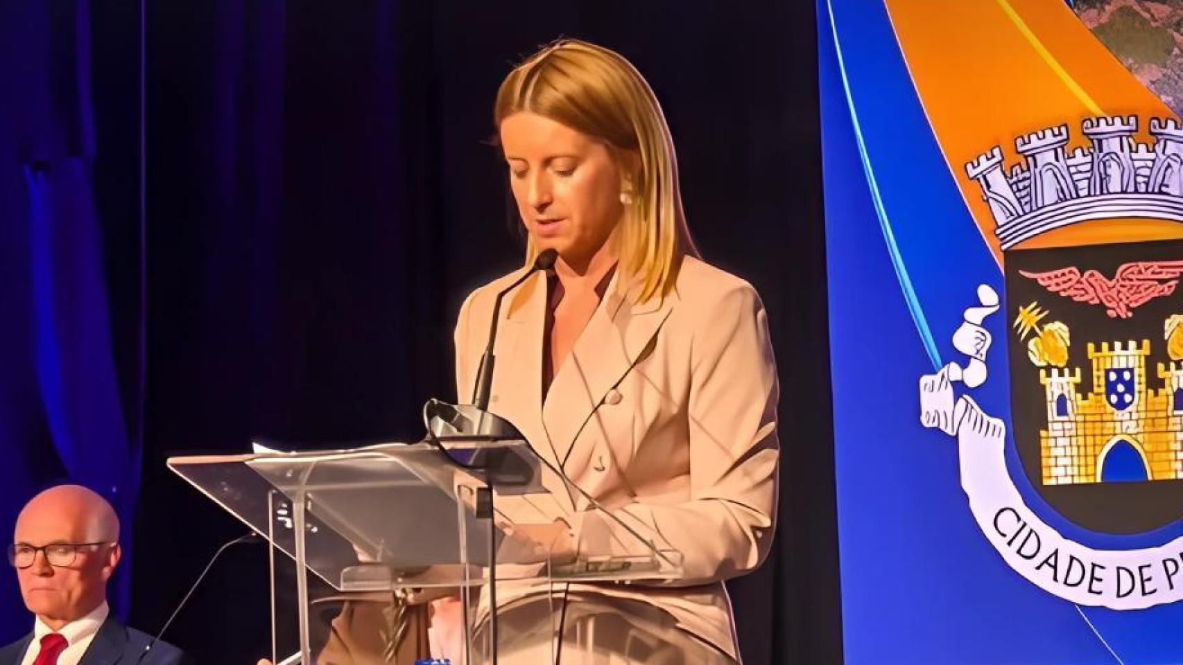 Daniela Capelo, presidenta de la Câmara Municipal de Pinhel.