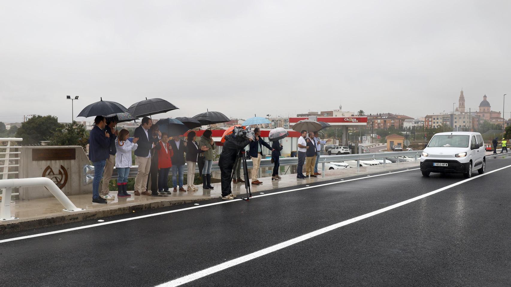 Cheste reabre el 'Puente de la Memoria' con el que restablece la conexión directa con la A-3. Diputación de Valencia