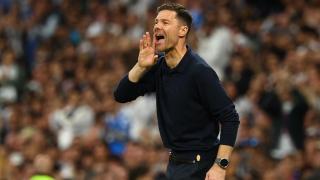 Xabi Alonso, durante el partido contra el FC Barcelona.