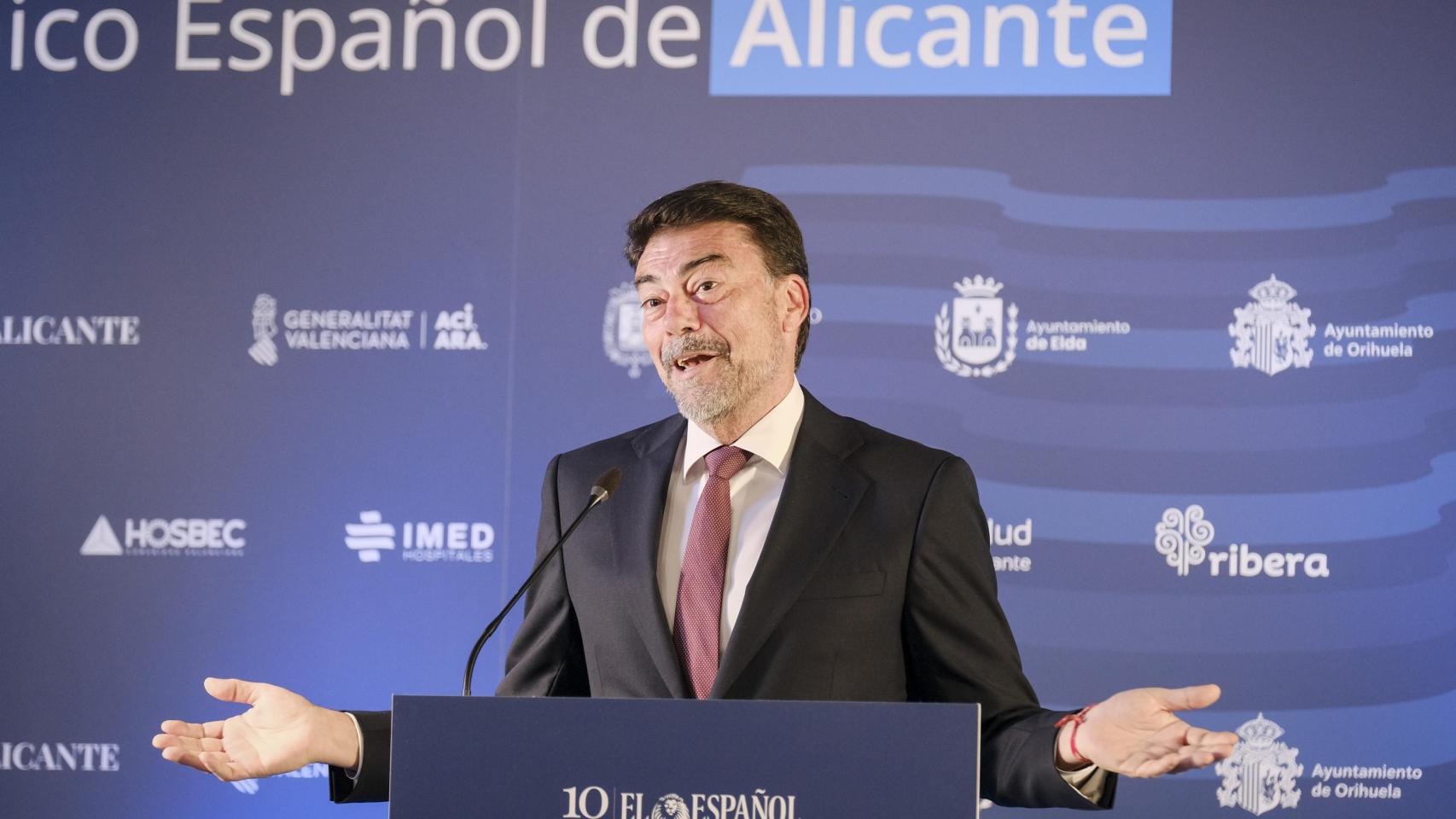 El alcalde de Alicante, Luis Barcala