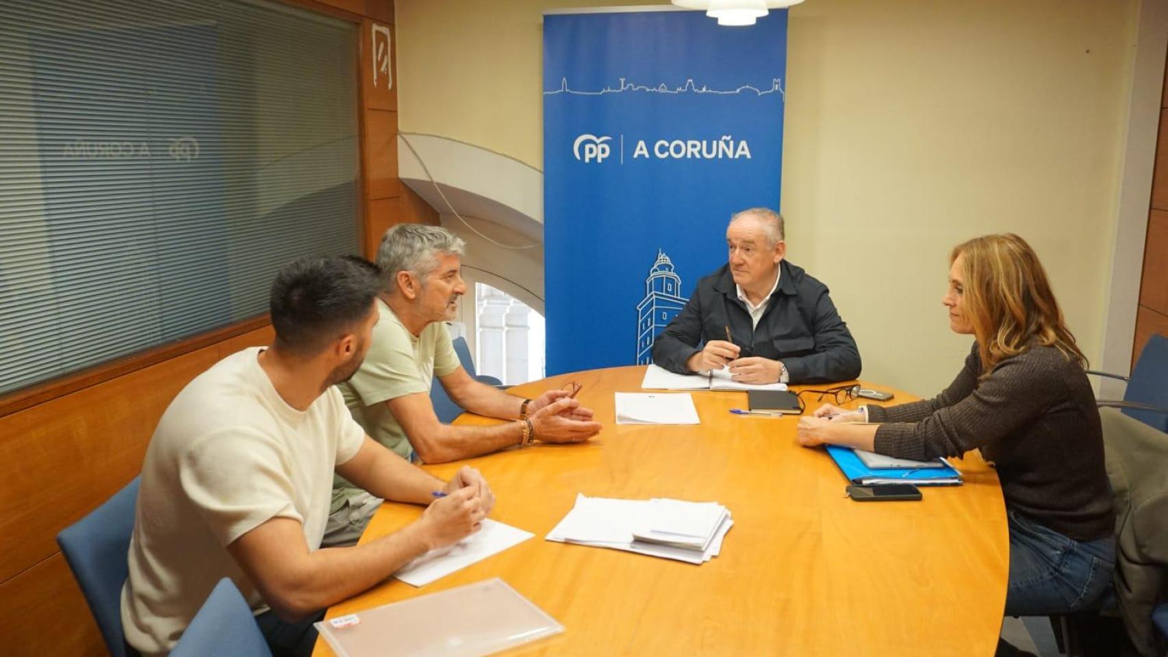 Imagen de la reunión.