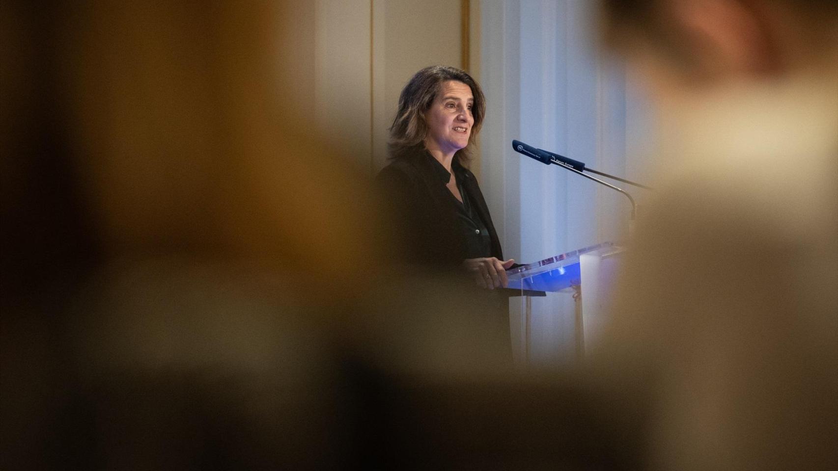 Teresa Ribera, hoy vicepresidenta primera y comisaria de Competencia en la Comisión Europea.