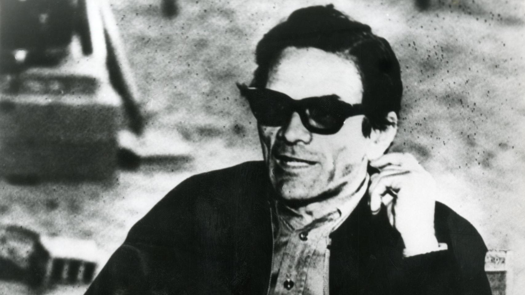 Pier Paolo Pasolini en 1975, durante el rodaje de 'Saló o los 120 días de Sodoma'. Imagen cedida por Filmoteca Española