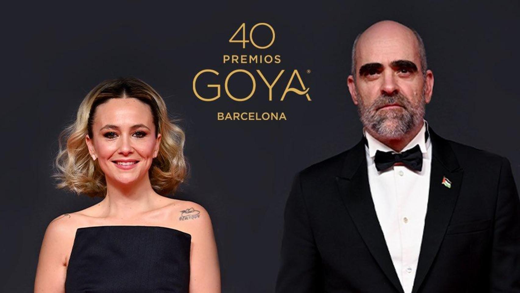 Rigoberta Bandini y Luis Tosar. Foto: Academia de Cine