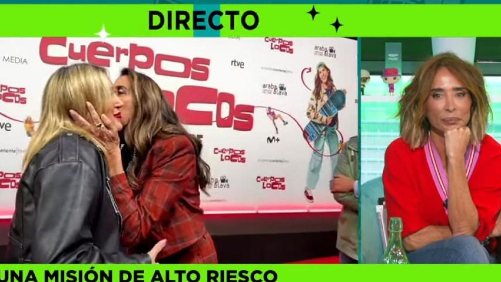 Marta Riesco entrevistó este lunes a Paz Padilla en una presentación.