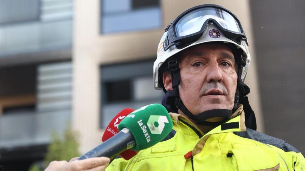 Raúl Esteban, exjefe de bomberos de Alcorcón, y ahora responsable de las emergencias en Móstoles.