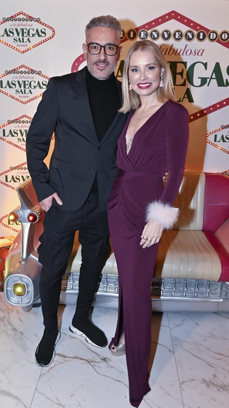 Kiko Hernández con Soraya en Bingo Las Vegas, en 2022.