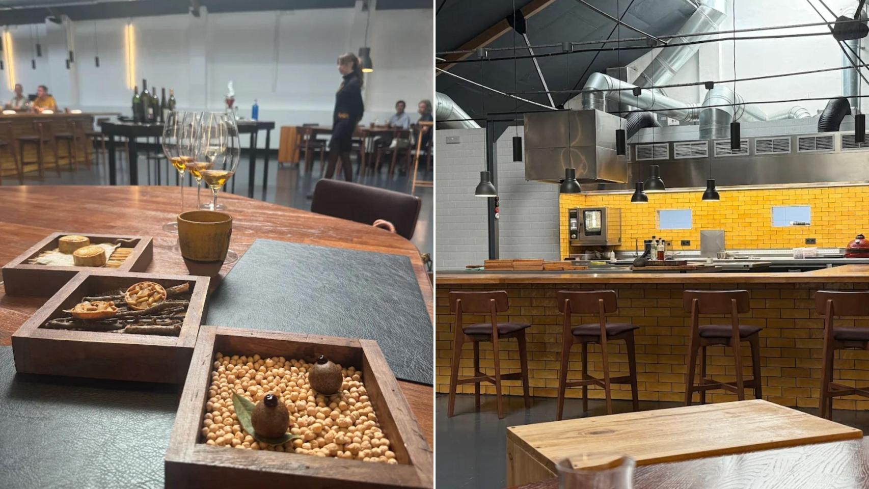 Interior del restaurante Gente Rara, Zaragoza