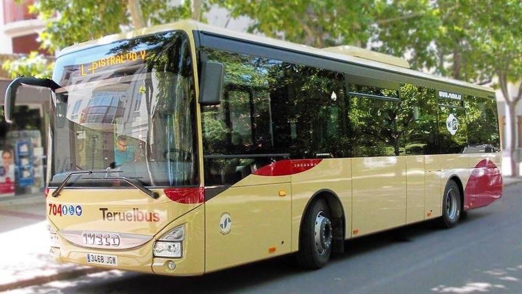 Transporte público en Teruel.