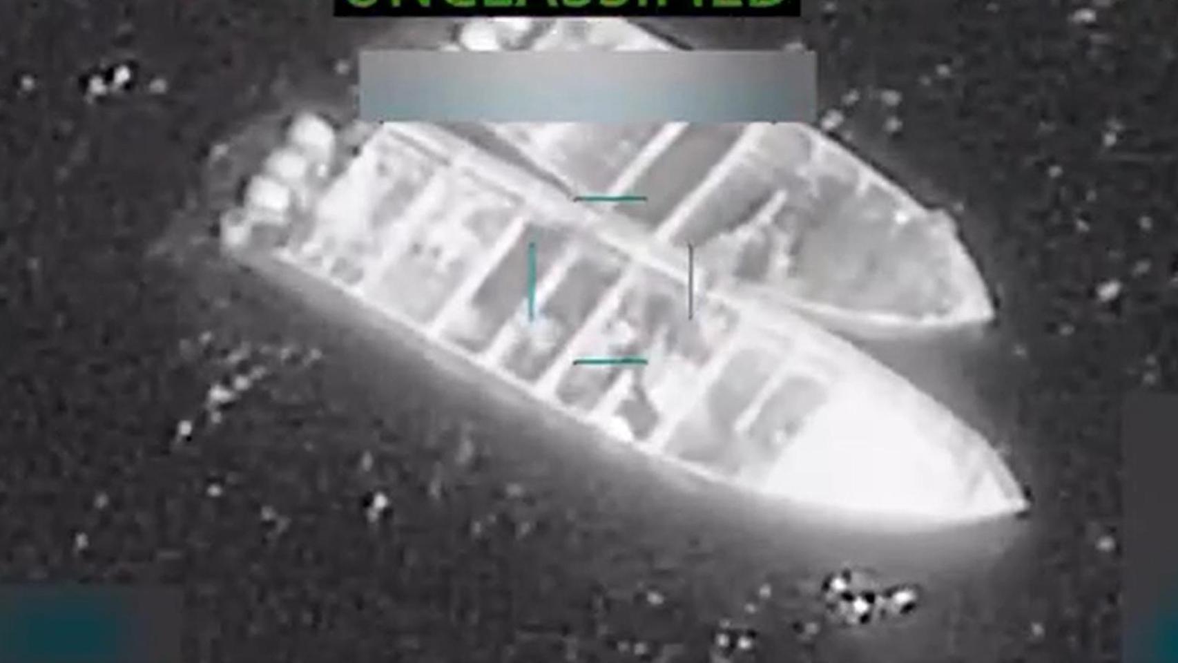 Dos de las supuestas narcolanchas atacadas el lunes en el Pacífico por el Ejercito de Estados Unidos.