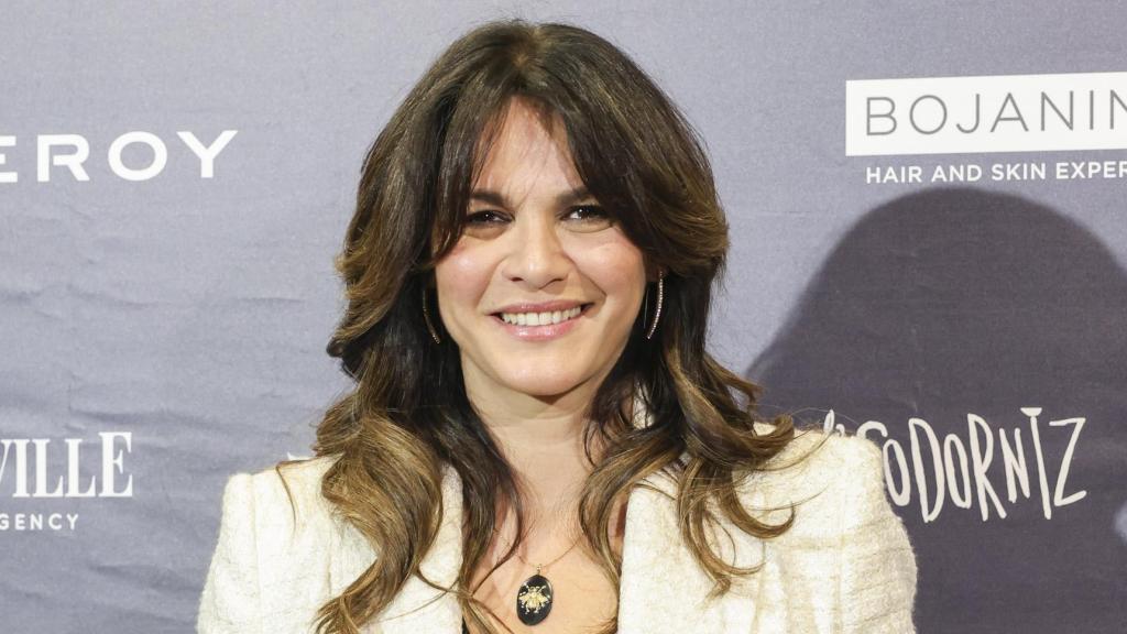 Fabiola Martínez en un acto público.