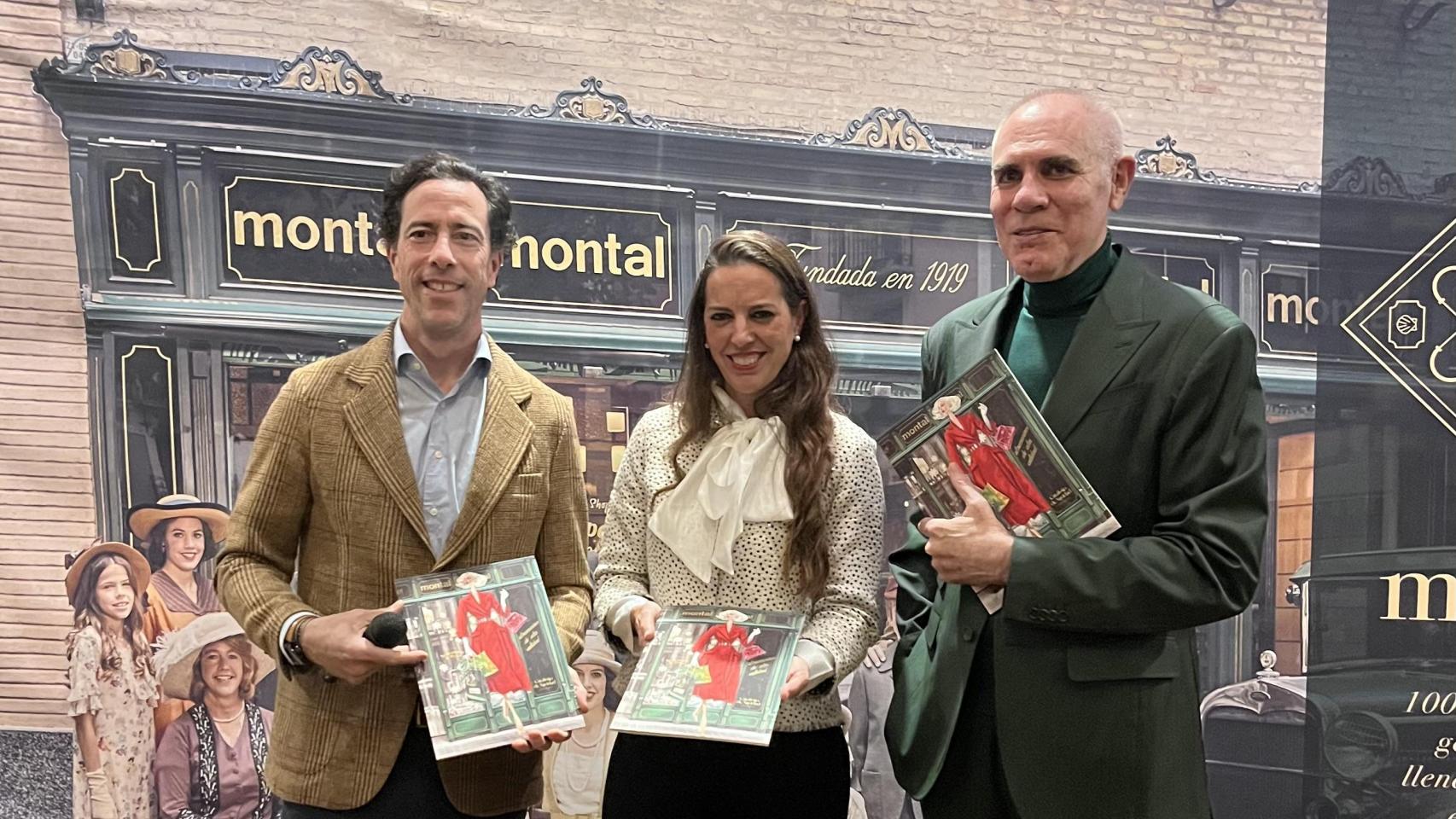 Nacho Montal, María Montal y Arturo Elena, presentan el Catálogo de Navidad 2025 de Montal.