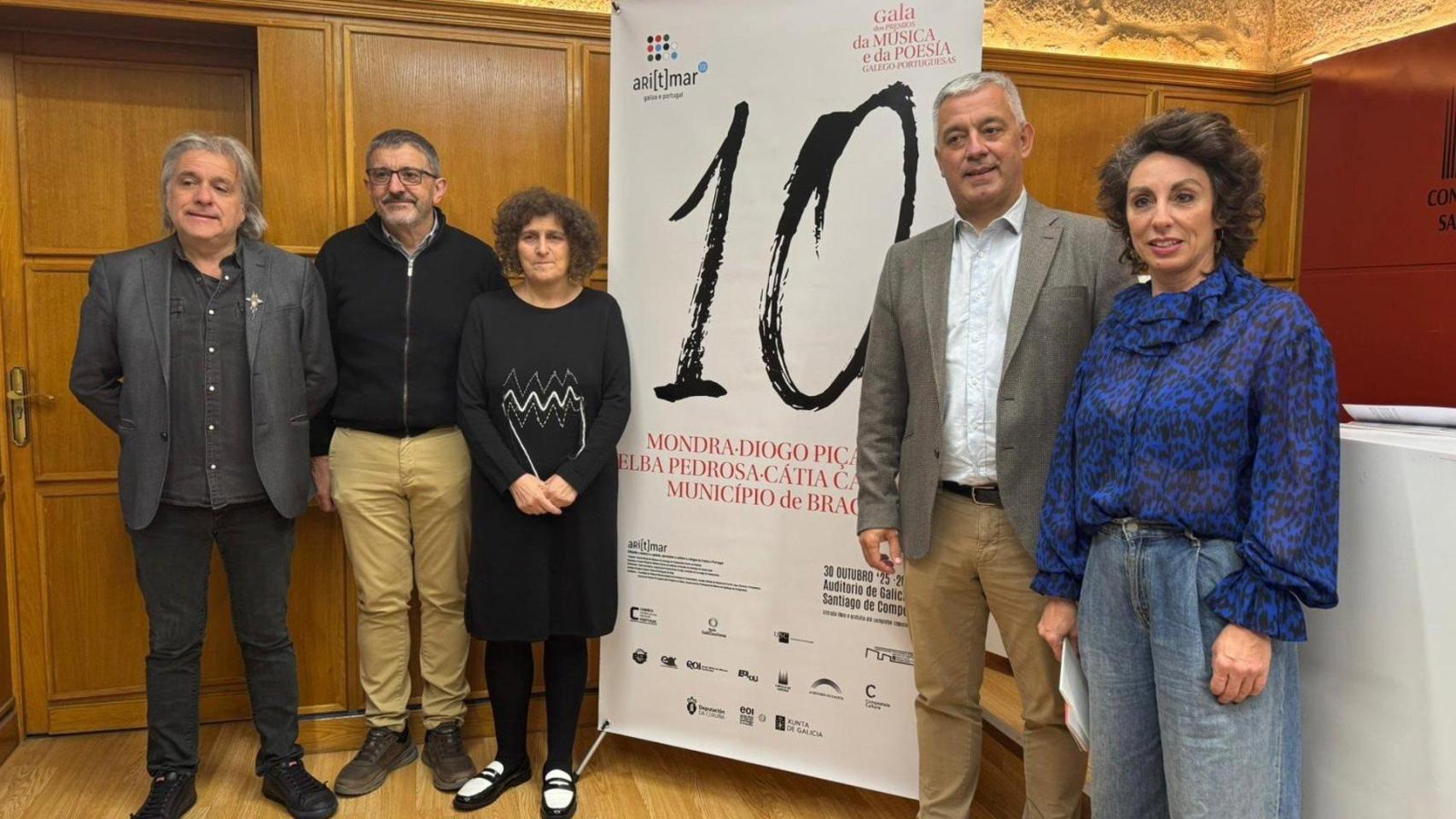 La Gala aRi[t]mar Galiza e Portugal galardonará a artistas gallegos y portugueses en Santiago