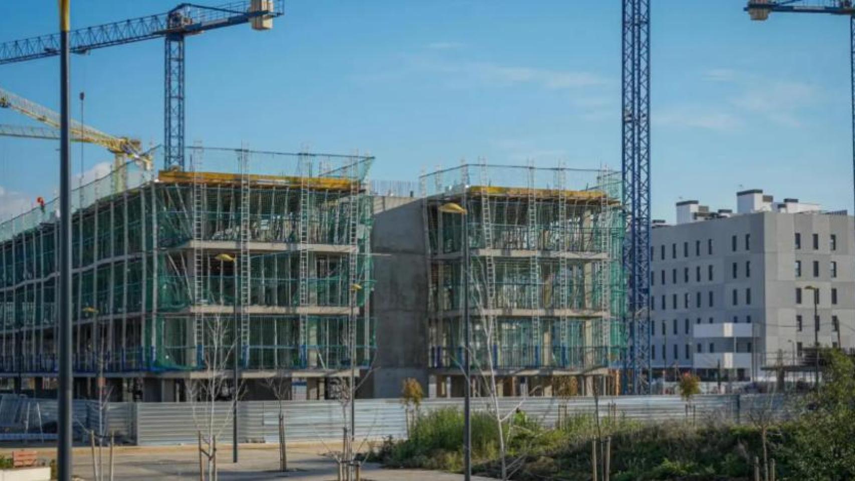 Imagen de la construcción de Palmas Altas.