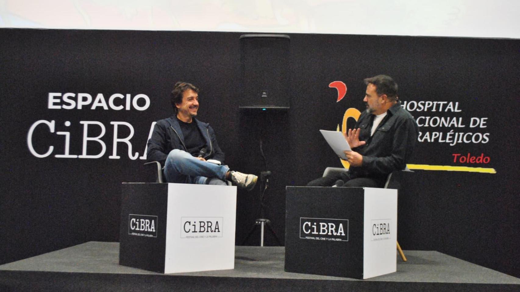 Preestreno con Javier Veiga.