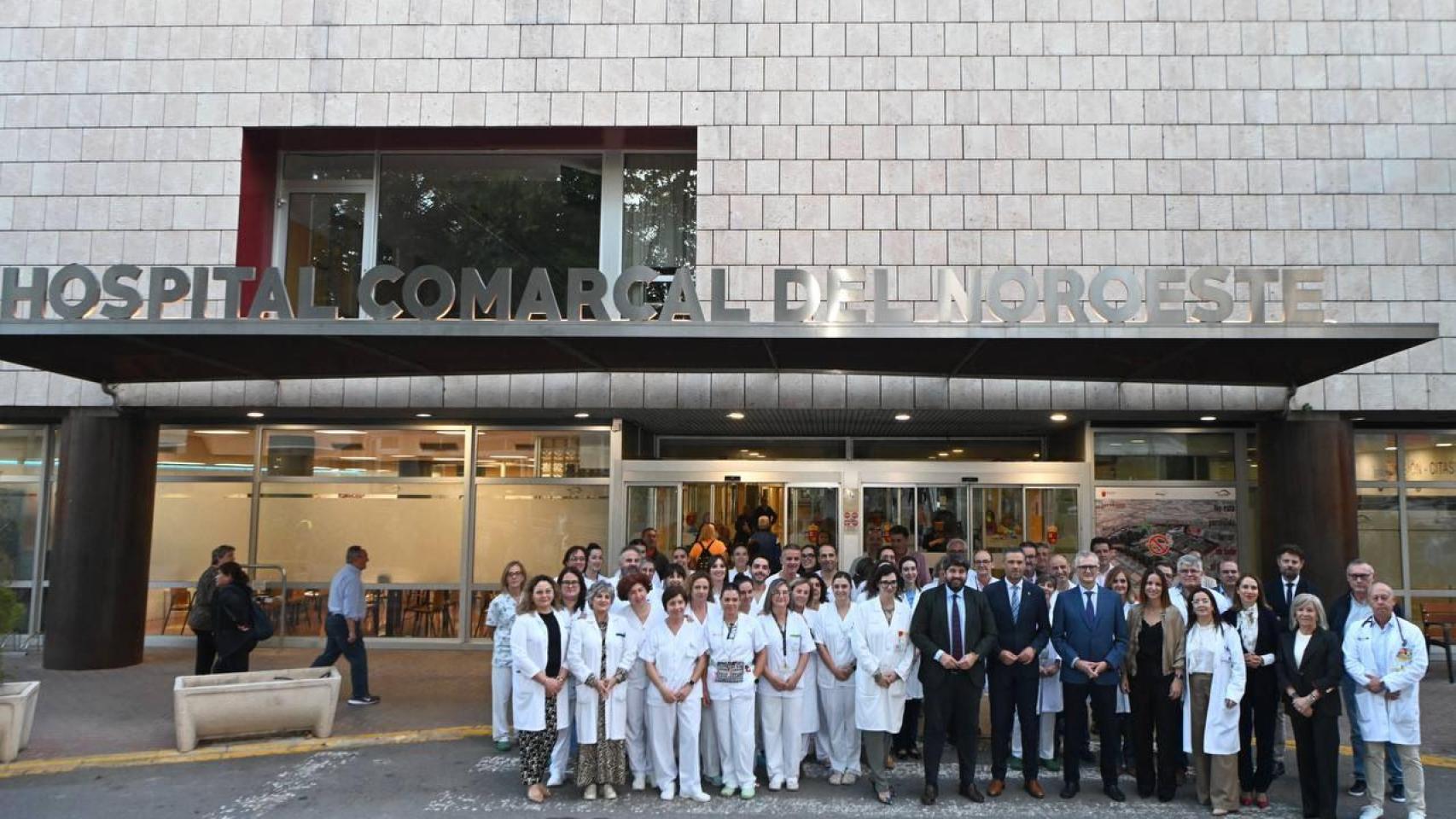 El Gobierno de Murcia invierte 4,5M en ampliar el Hospital del Noroeste que incorpora nueva zona de consultas externas