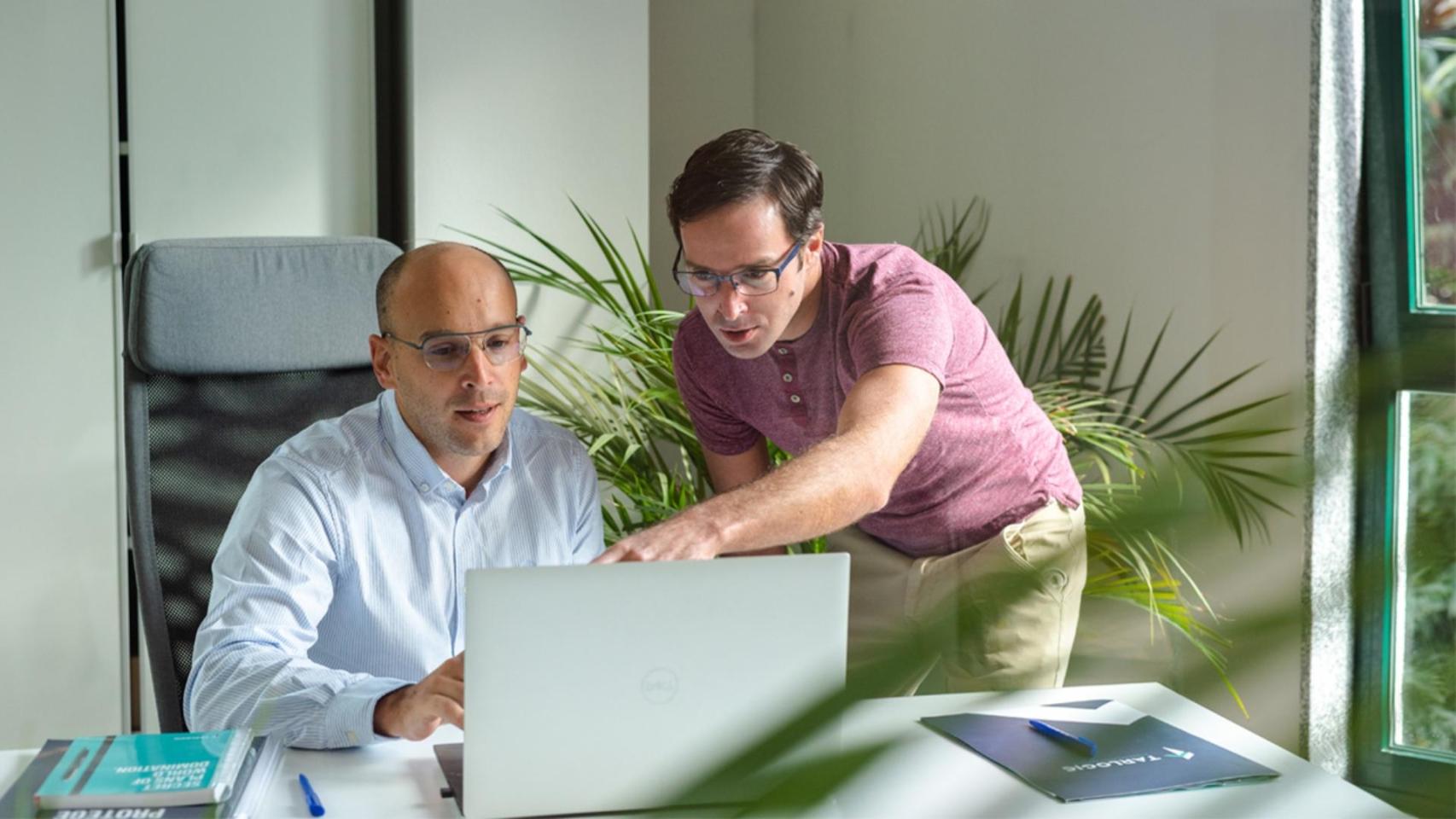 Andrés (izq) y Miguel Tarascó.