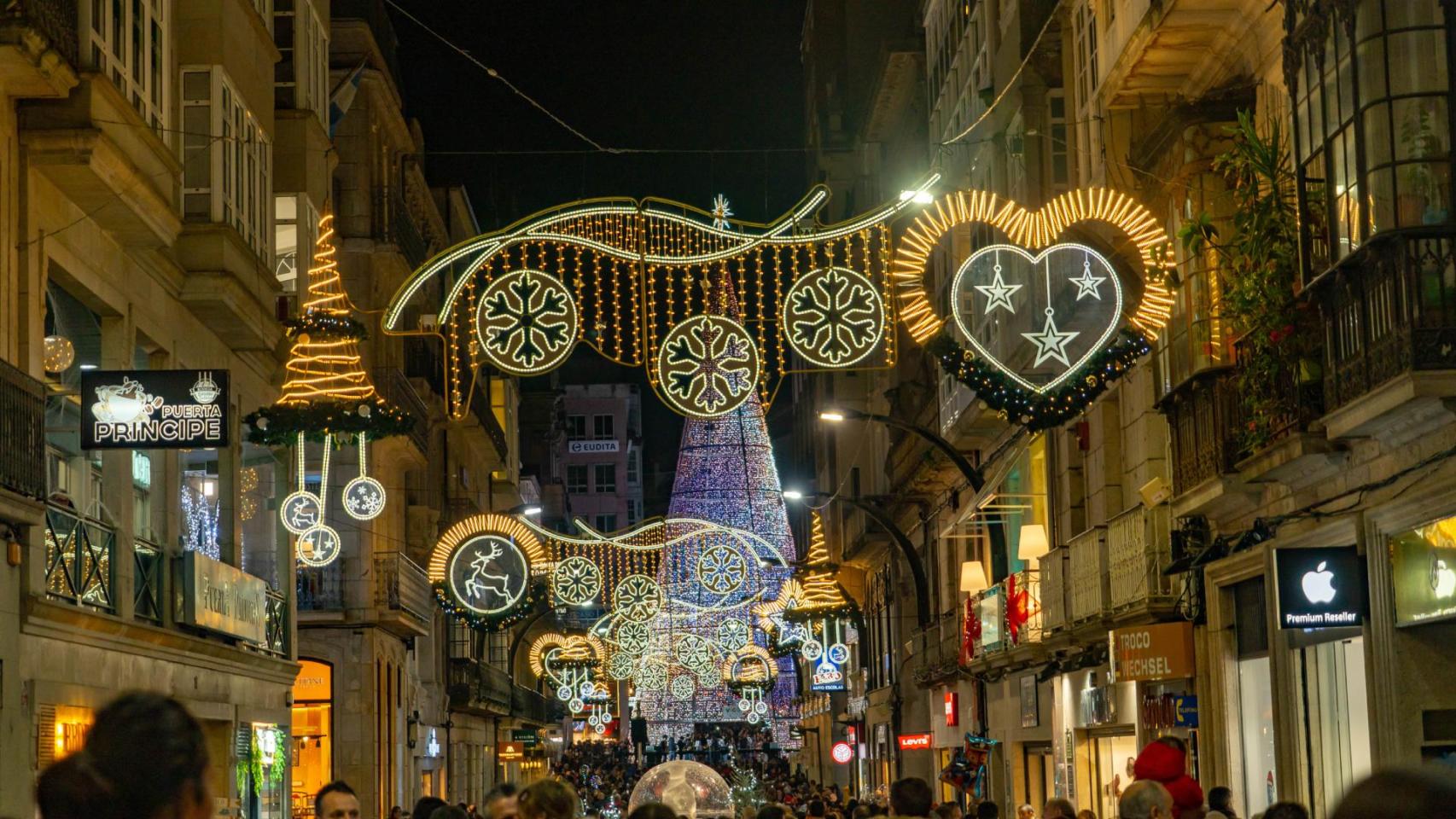 La Navidad de Vigo llama la atención de National Geographic: Es una referencia muy importante
