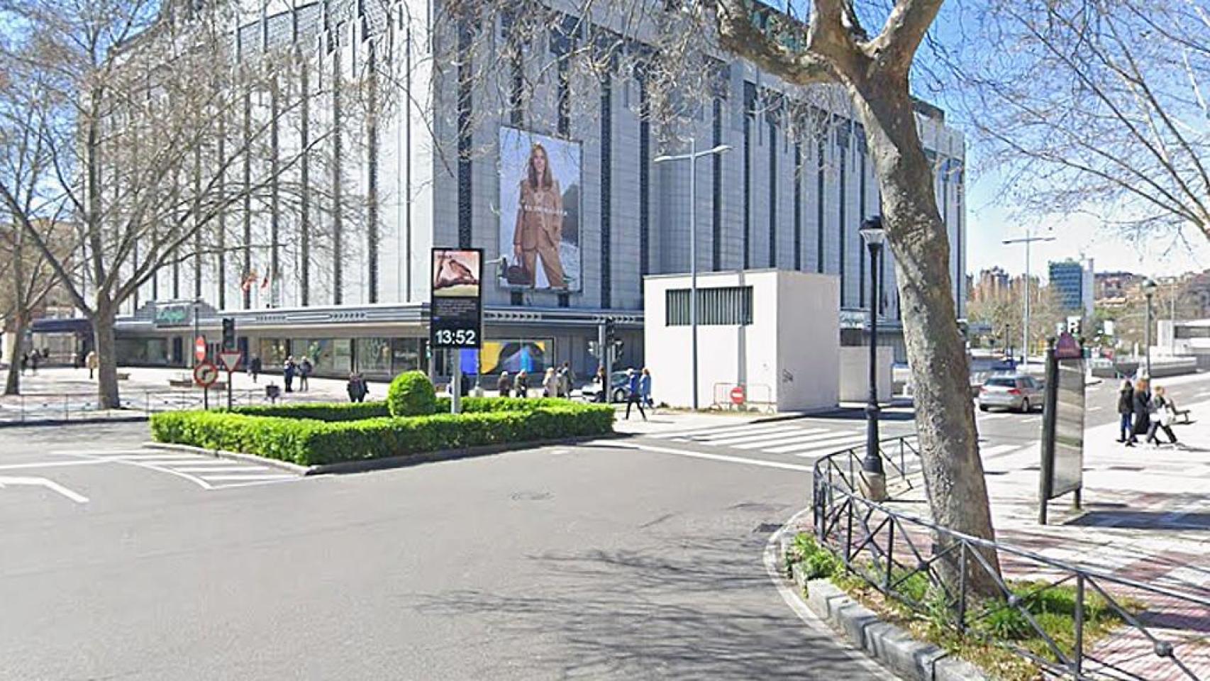 Paseo Zorrilla con Plaza Juan de Austria en Valladolid