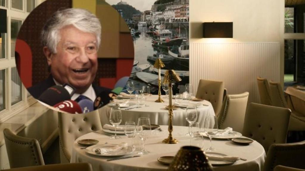 Montaje Arturo Fernández y salón del nuevo Nicolasa.