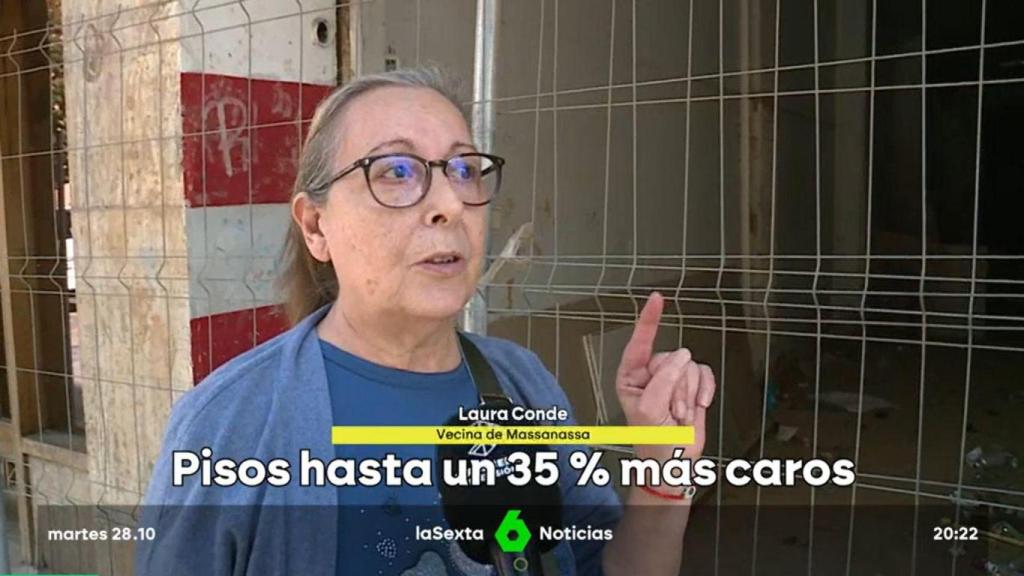 Laura Conde, vecina de Massanassa.