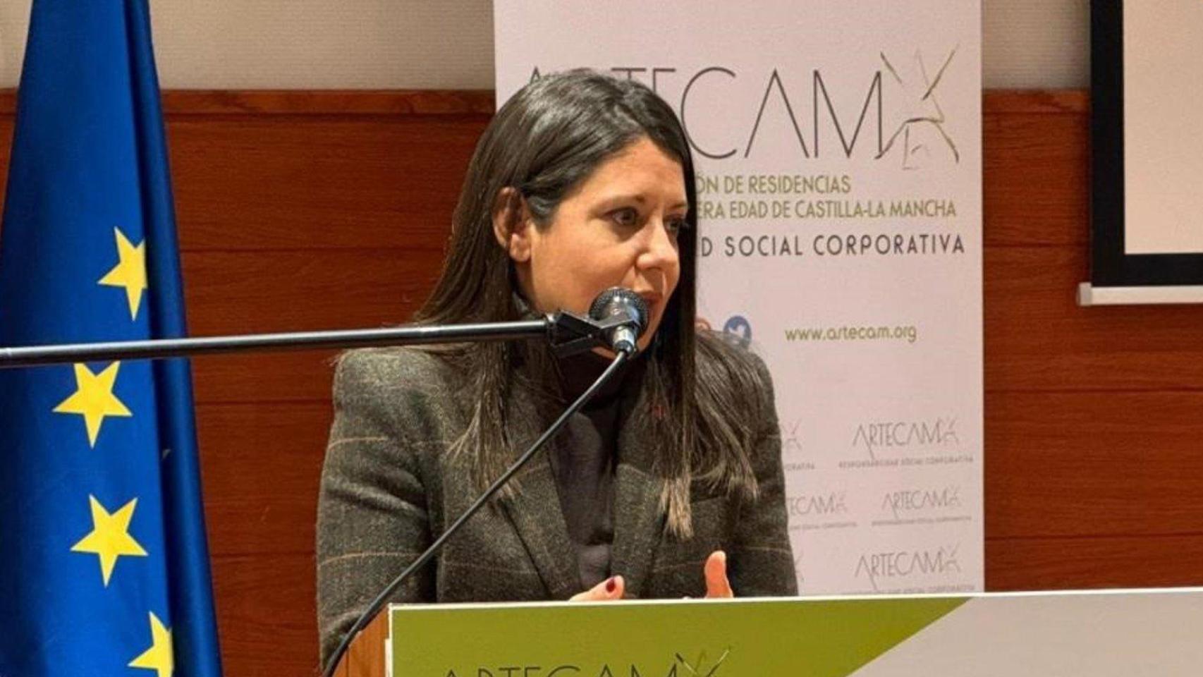 Bárbara García Torijano, consejera de Bienestar Social. Foto: JCCM.