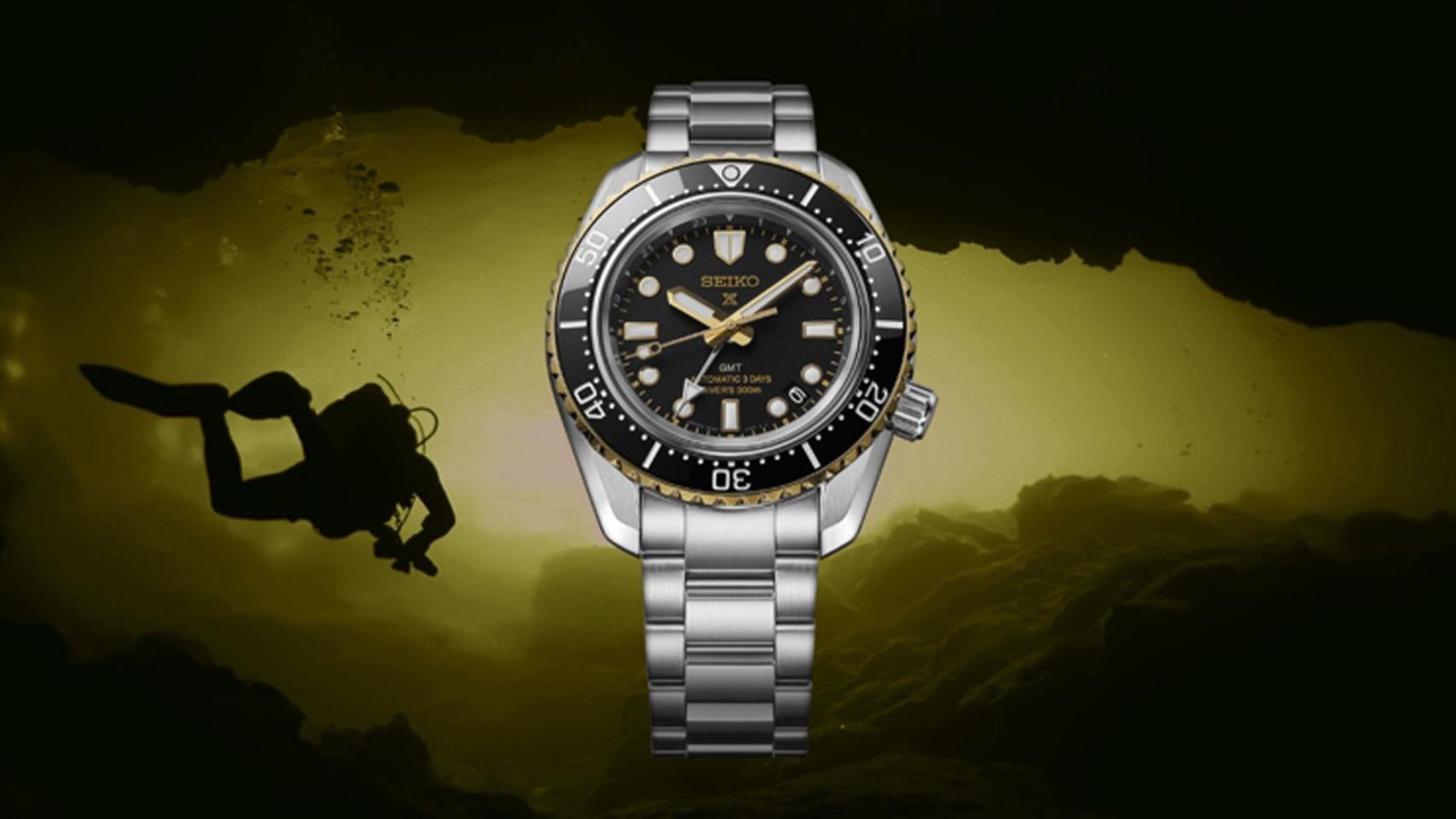 Nuevo Seiko Prospex 1968 Heritage Diver's GMT.