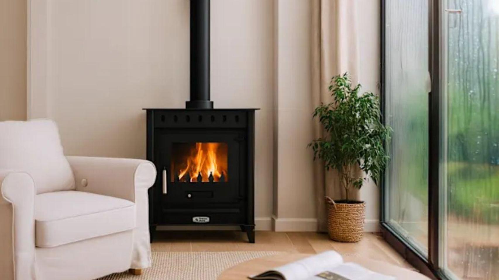 estufa de leña Teide