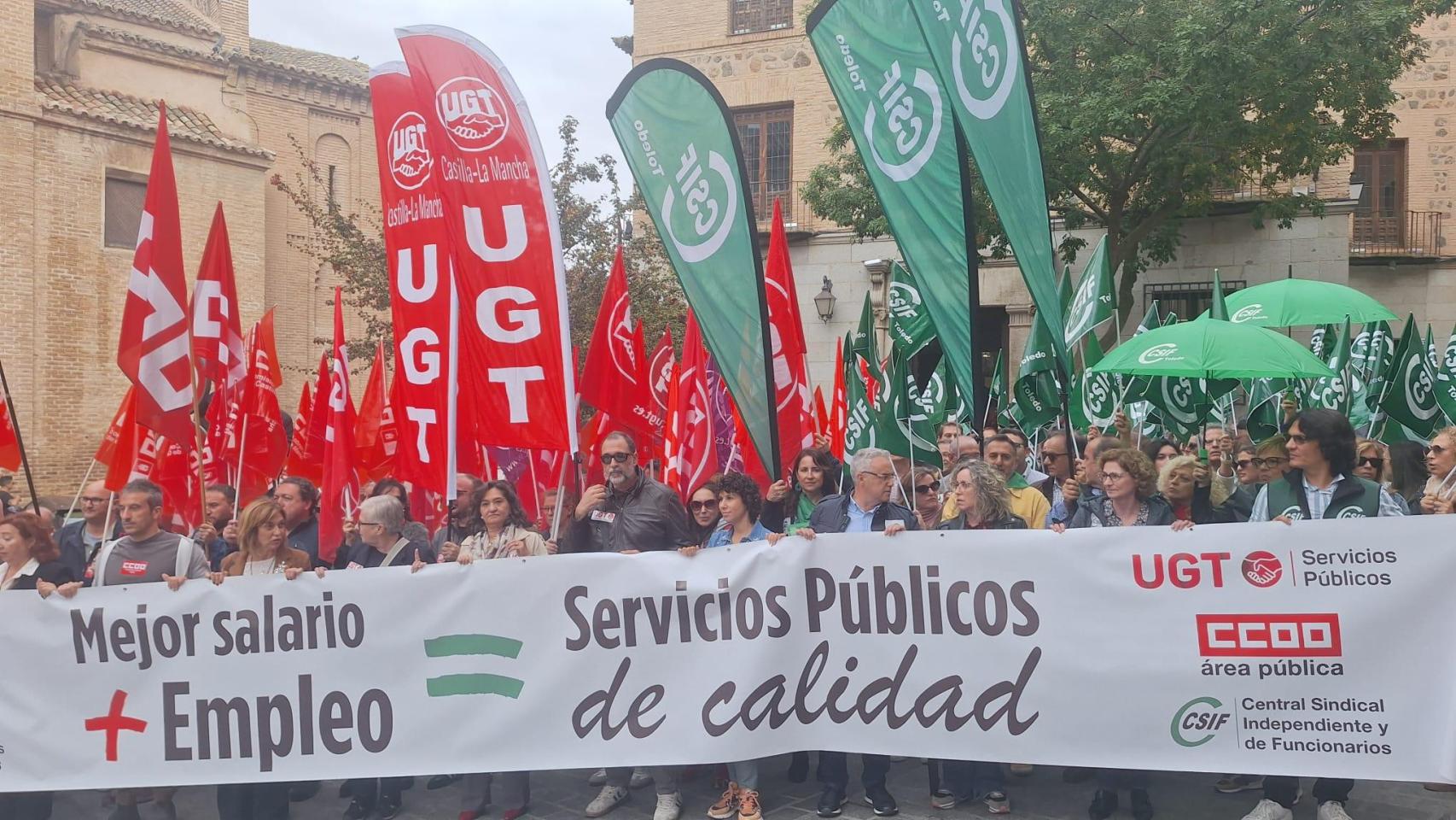 Concentración en Toledo.