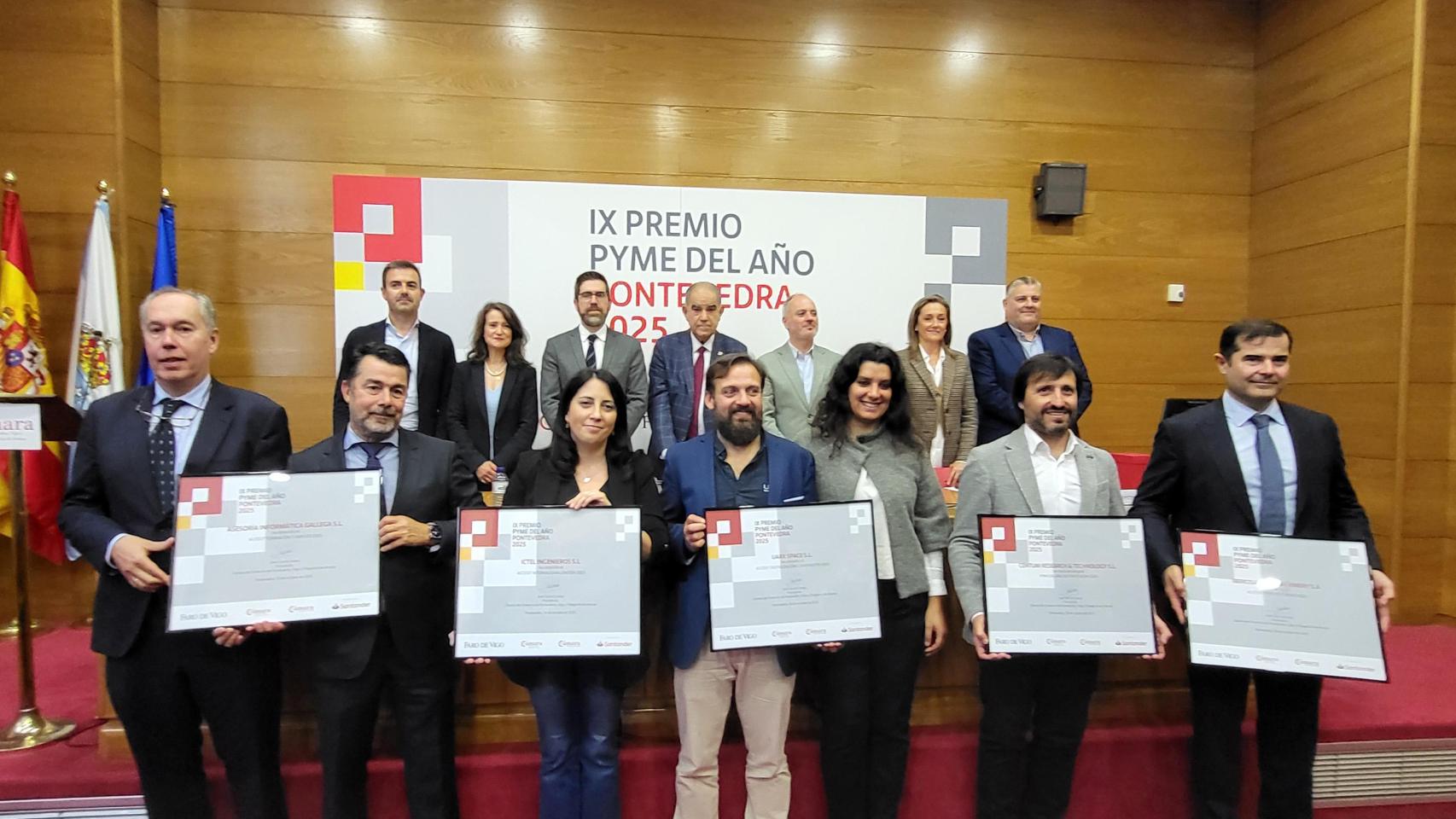 La viguesa Centum, ganadora del Premio Pyme del Año 2025 en Pontevedra