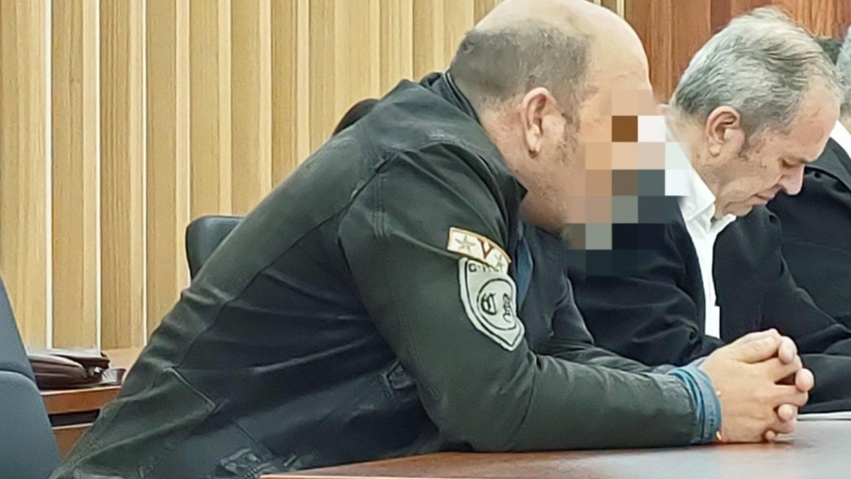 Acusado por el crimen de Coia (Vigo) de abril de 2024, en el juicio contra él en la sección quinta de la Audiencia Provincial de Pontevedra, con sede en la ciudad olívica