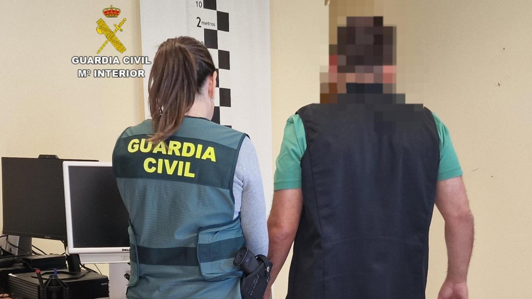 Imagen del detenido.