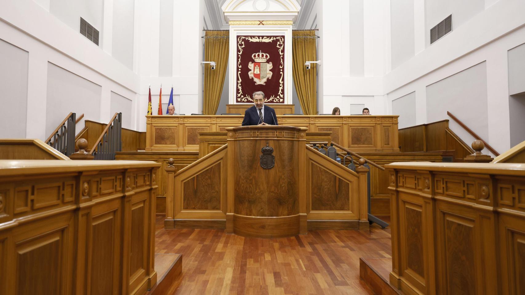 Pleno de las Cortes de Castilla-La Mancha. Foto: Cortes CLM.