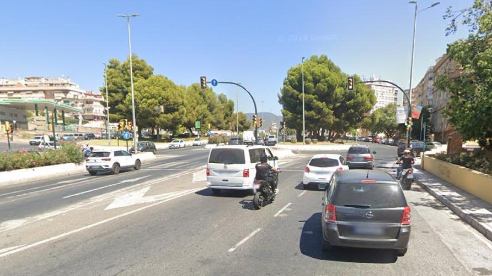 Imagen de la Avenida Valle Inclán, en Málaga.