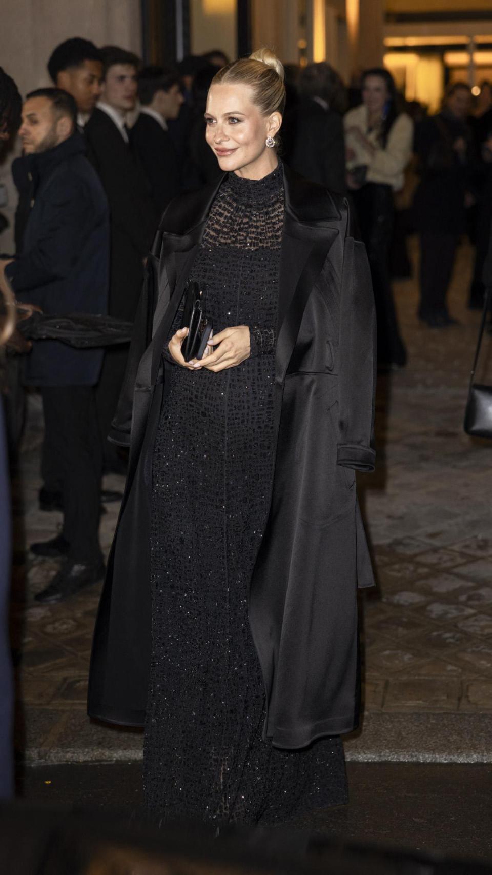 Poppy Delevingne, en la Semana de la Moda de París, el pasado mes de enero.