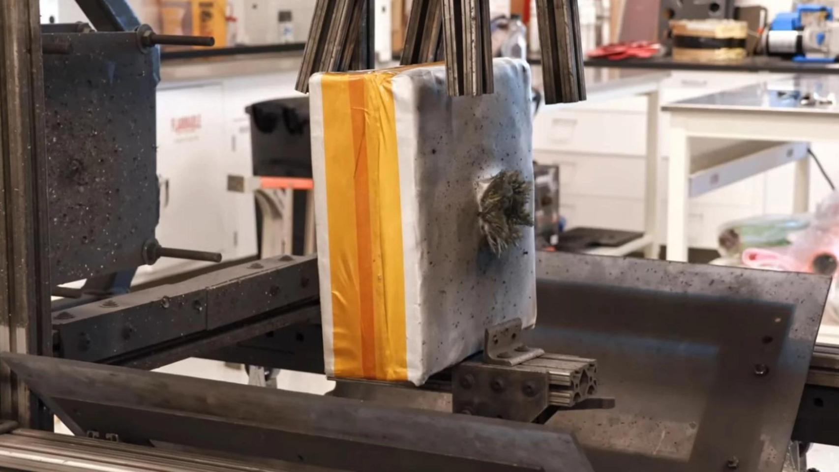 Prueba de resistencia de Space Armor