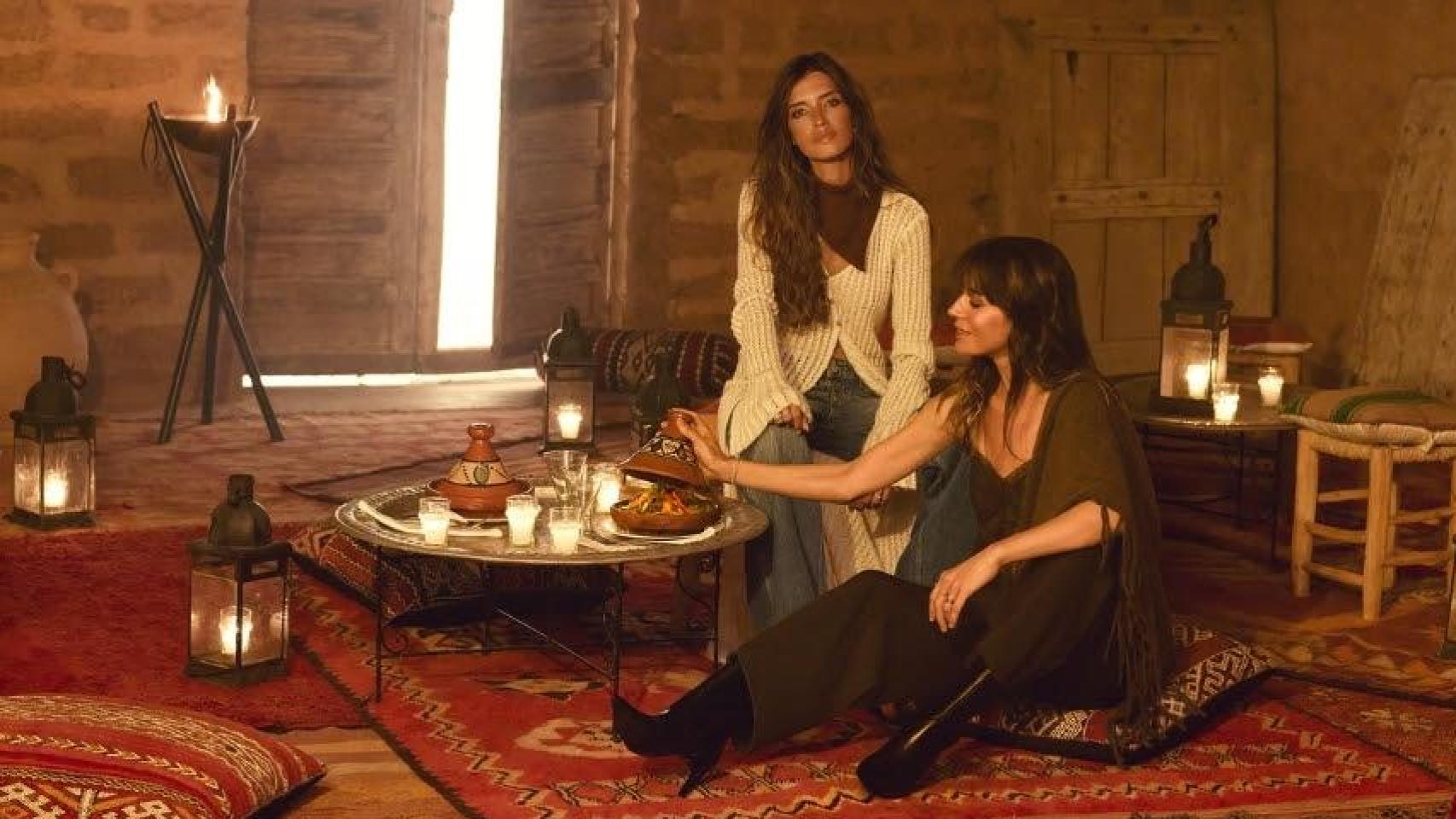 Sara Carbonero e Isabel Jiménez con prendas de Slowlove