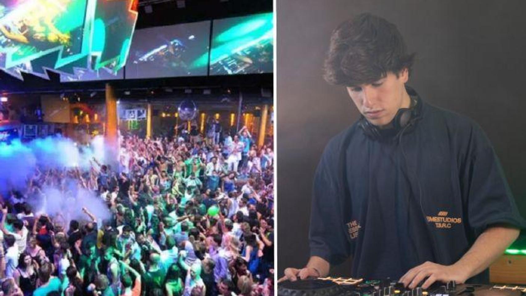 Pablo (21), trabaja como DJ en diferentes países de Europa mientras estudia. EE
