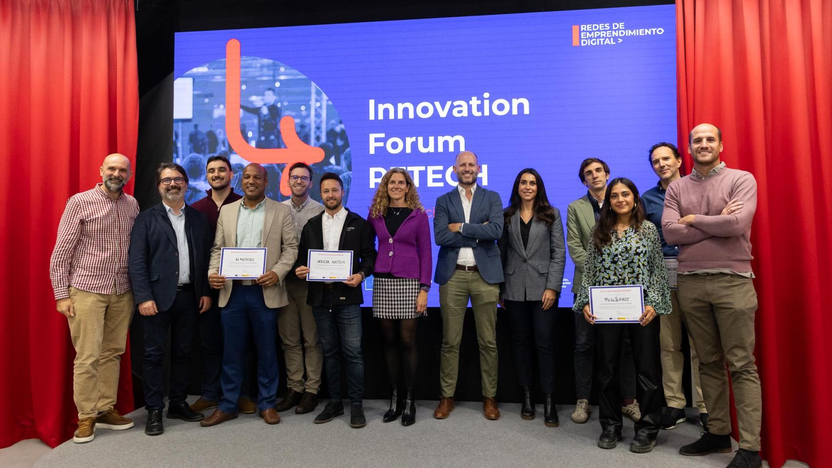 Las startups ganadoras del Innovation Forum.