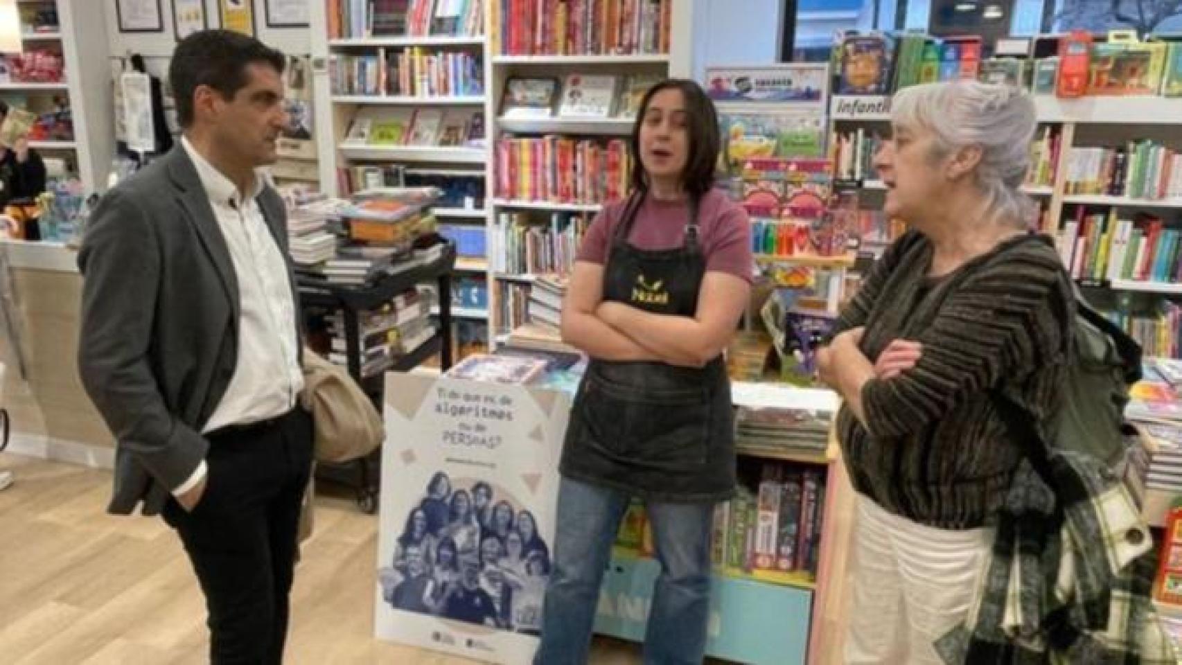 Instante de una de las visitas.