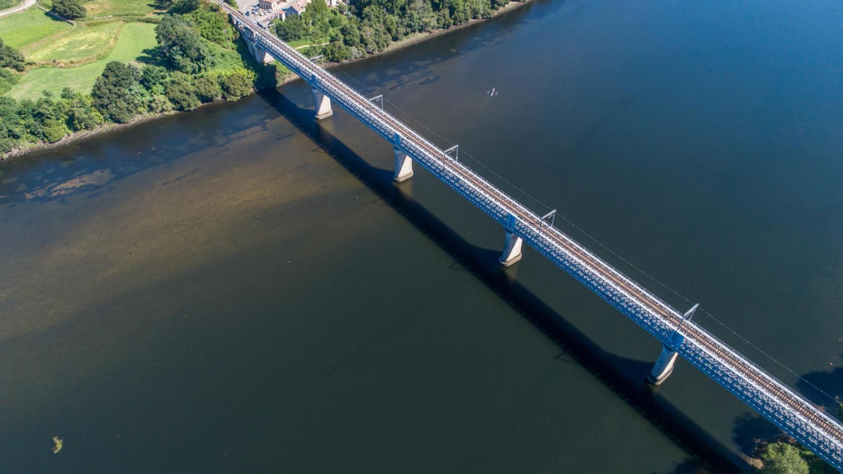 Puente internacional entre Tui y Valença.