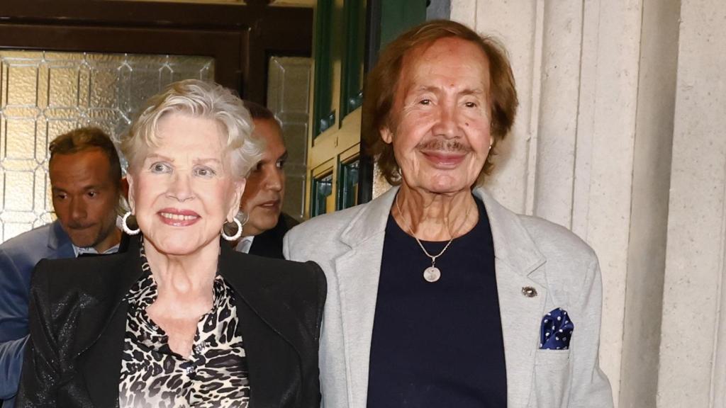 Marily Coll con un buen amigo, Pablo Sebastián.