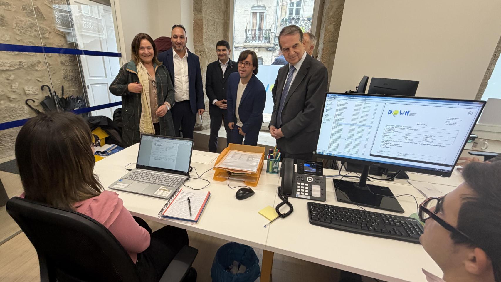 Inauguración del nuevo edificio de Down Vigo, a 31 de octubre de 2025
